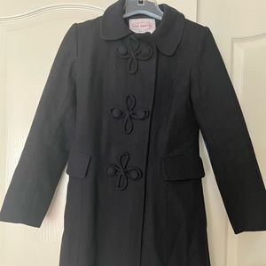 Dark Navy Blue Women’s Pea Coat - XS
